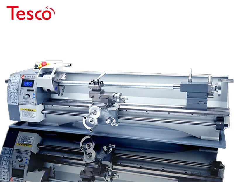 

V210 stainless steel long metal milling machine precision lathe, home DIY variable speed mini table lathe