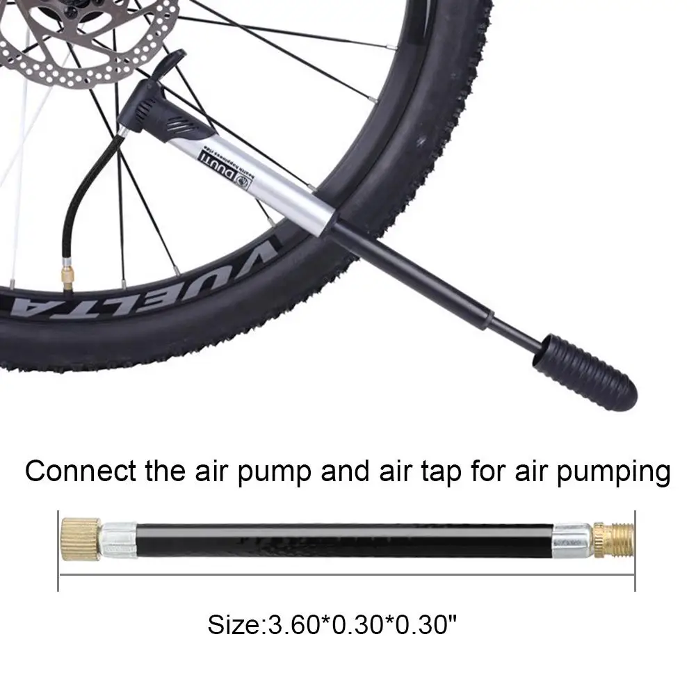 Bicycle Pump Extension Hose Tube Pipe Cord For Xiaomi Mijia M356 Electric Scooter Portable Bike Pumping Service Parts Longer Use | Спорт и
