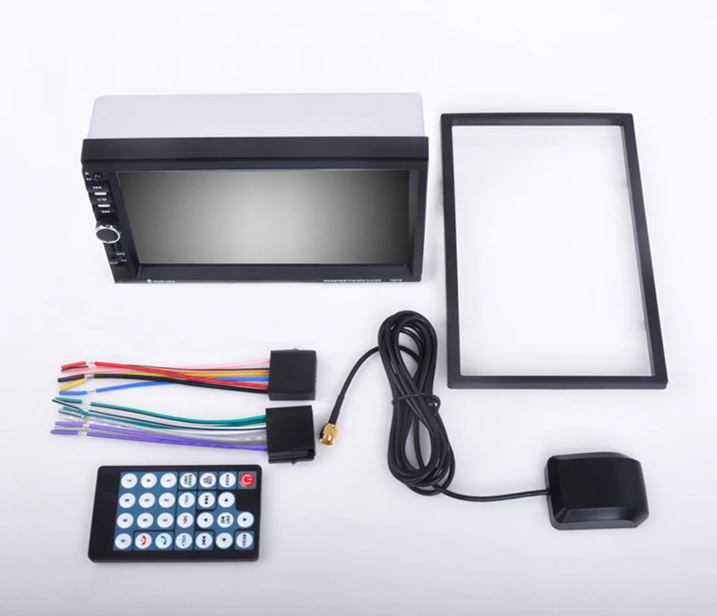 7 дюймовый автомобильный mp5 плеер GPS навигация Встроенный Bluetooth MP5 реверсивное