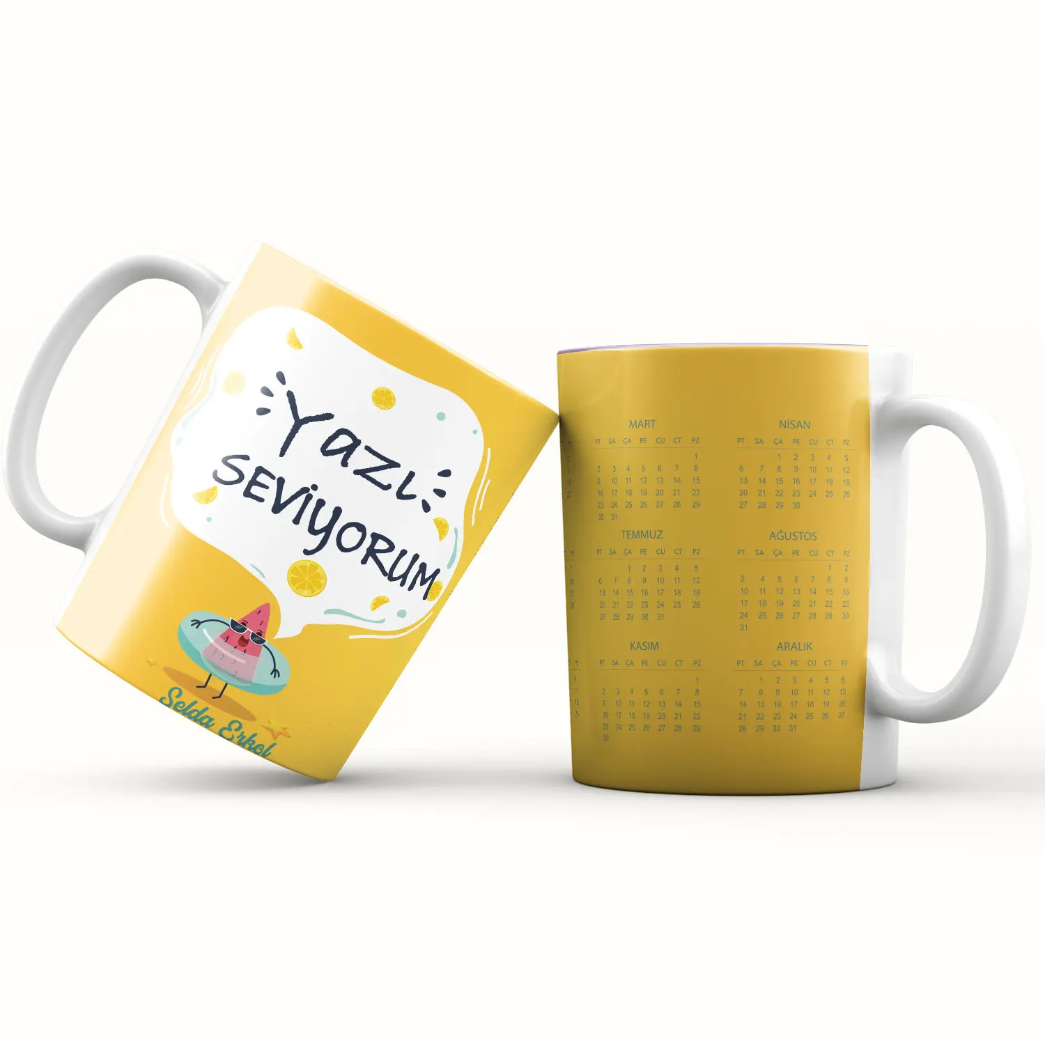 

Personalized 2020 Calendar White Mug Cup-8