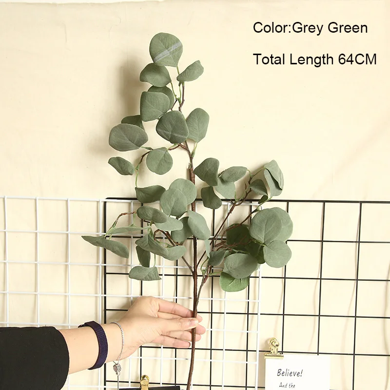 

5Pcs Faux Plants Ginkgo Leaf Apple Leaf for Home Decoration Accessories Jungle Decor Green Leaves Plant Wall Wedding Fake Plant