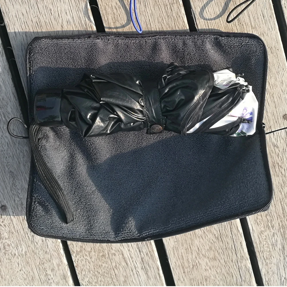 Портативный пыленепроницаемый Органайзер на молнии прочный складной органайзер