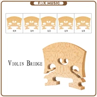 1pc maple bridge baroque style violin bridge 44 34 12 14 18 size violin bridge