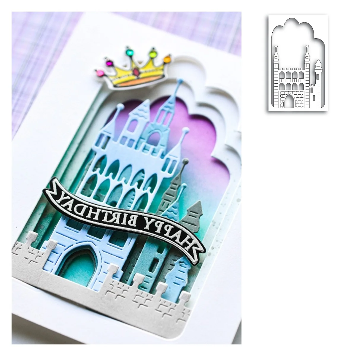 

STONE KEEP CASTLE COLLAGE METAL Cutting Dies Scrapbooking New Make Photo Album Card DIY Paper Embossing Craft Supplies 2021