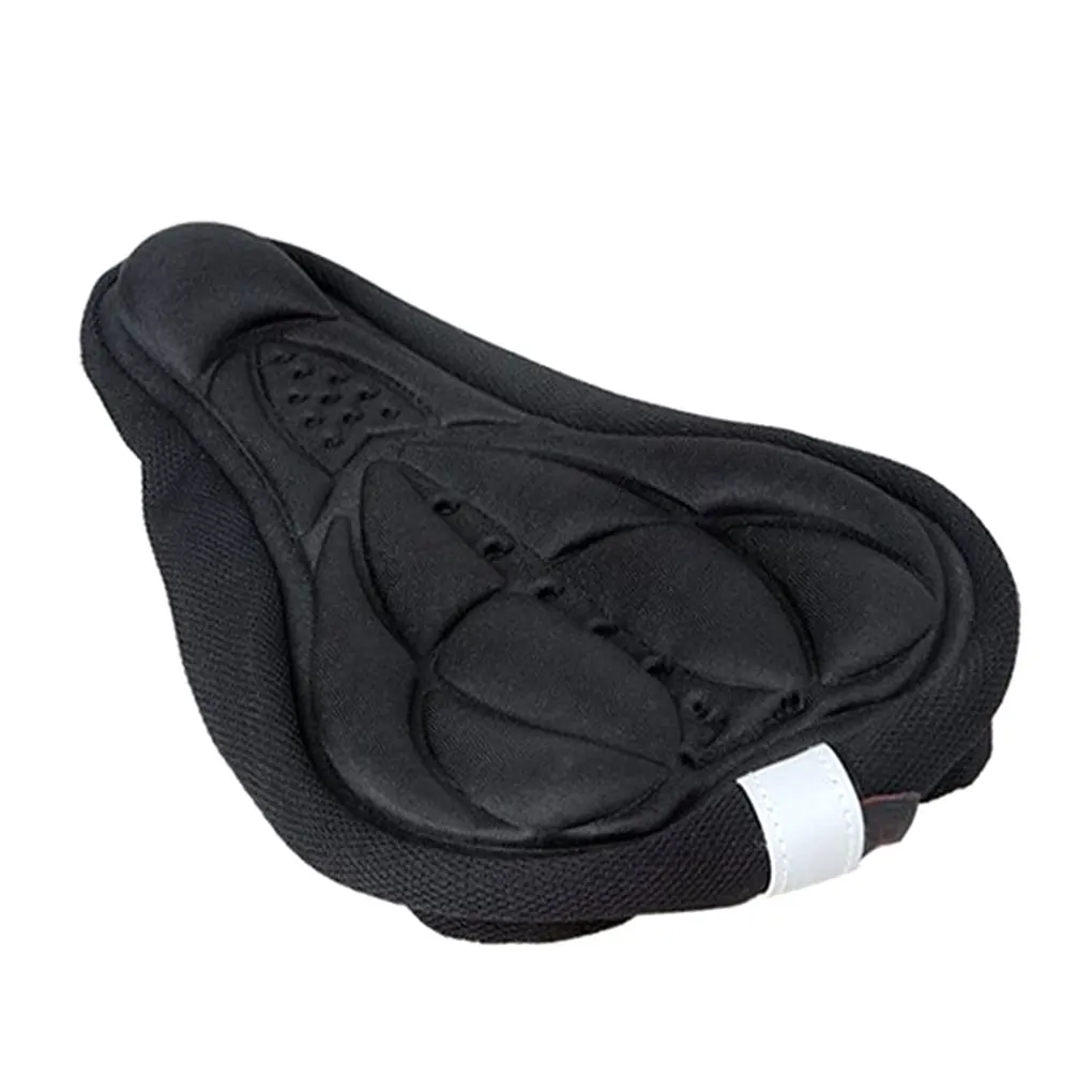 

Mountain Bike 3D Saddle Breathable Cushion Cover Road Bike Thickened Soft Cycling Seat Mat Sponge Polymer Bicycle Saddle Seat