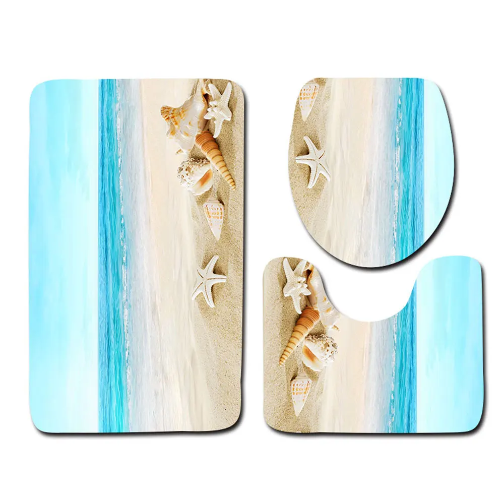 Мягкий хлопковый нескользящий крутой стильный ковер пол туалет коврик для