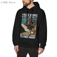 i read books not because i dont have a life but because i choose to have many cat lover gifts hoodie sweatshirts