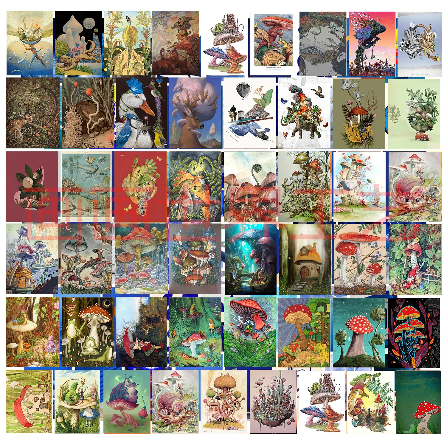 

Postcard Photo Collage Set Wall Collage Kit Exqusite Aesthetic Posters Bedroom Decor