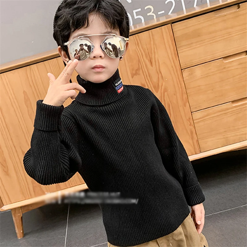

2021 Soft Spring Autumn Tops Boys Sweater Jacket Coat Kids Knitting Overcoat Outwear Teenager Children Clothes High Quality