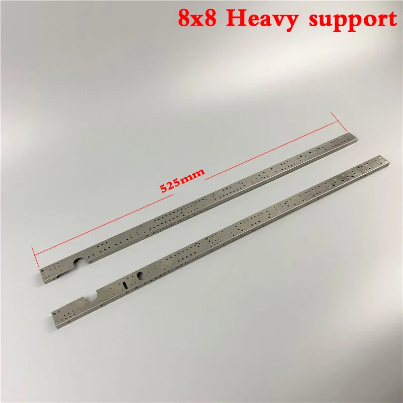 Metal 8x8 Heavy Support Beam Lesu for 1/14 Tamiya RC Truck Trailer Tipper Scania MAN Benz Actros Volvo Car Diy Parts