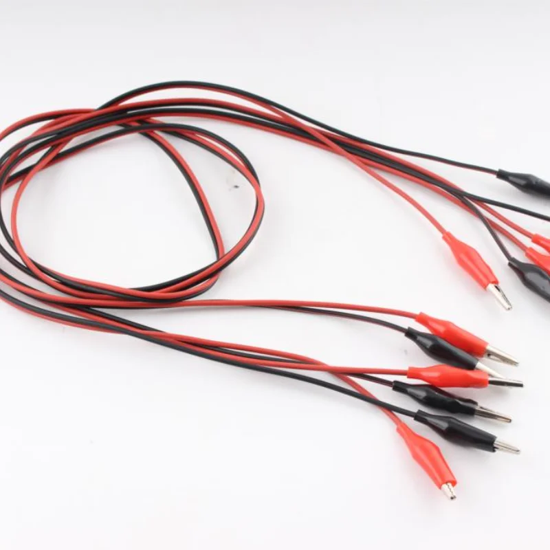 4 мм зажимы типа крокодил зажим двойной мультиметр кабель банан разъем