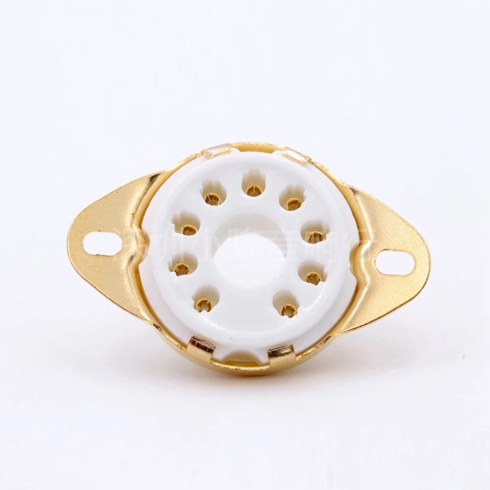 Большой керамический держатель клапана 9 контактов 2 шт. электронная трубка