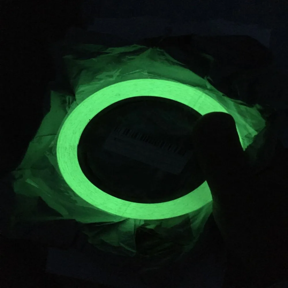 3M зеленый 10/15/20 мм светящаяся лента ночное VisionGlow в темное время суток самоклеящаяся Предупреждение специальная клейкая лента Glowable дома декоративная лента