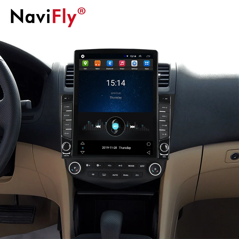 Автомобильный мультимедийный плеер 4G LTE IPS DSP 9 7 &quotAndroid 0 радио для Honda Accord 2003 2007
