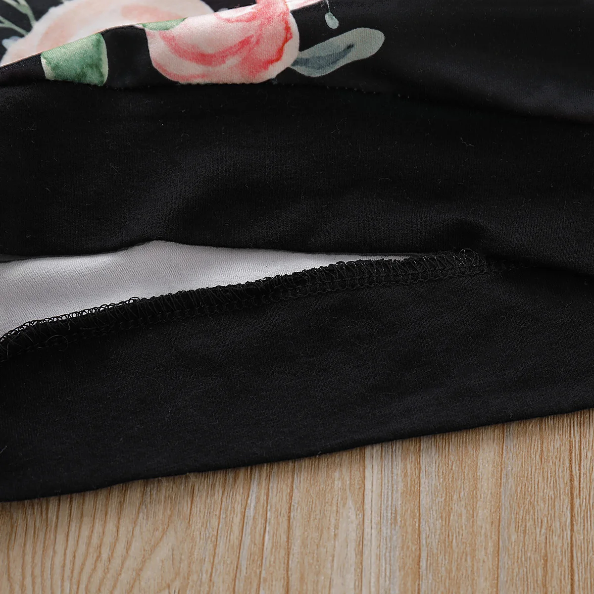 Для детей 0-24 месяца новинка Сезон осень-зима Одежда с цветочным принтом Комплект