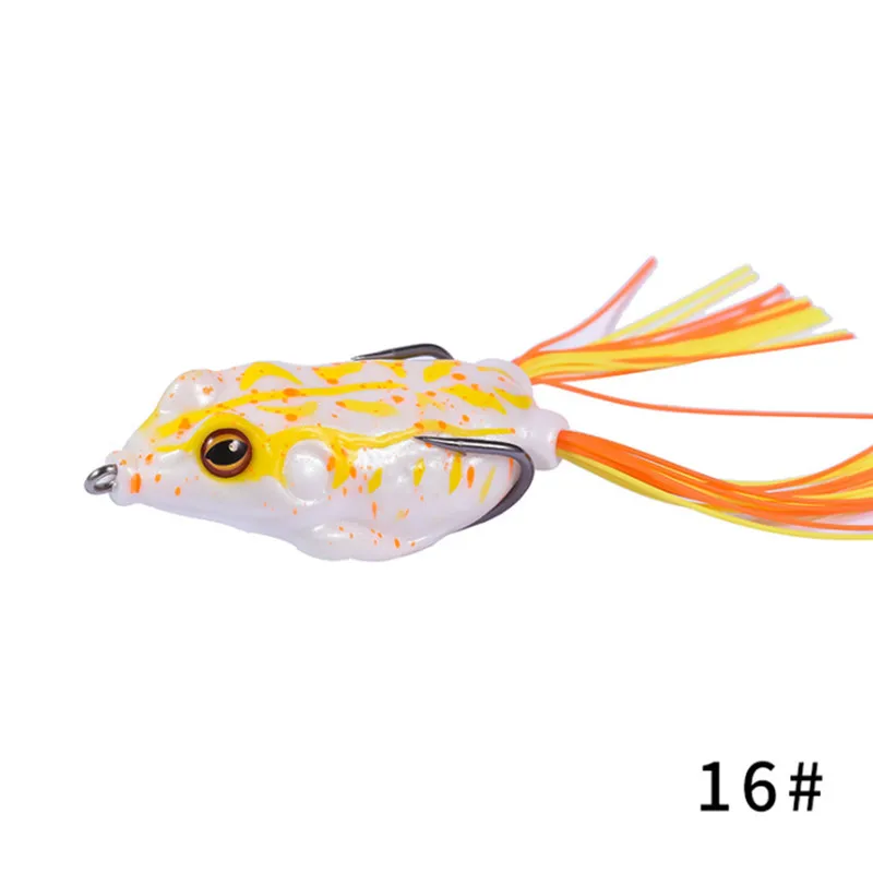 55 мм 12 г рыболовная приманка в форме лягушки для рыбалки мягкие пластиковые