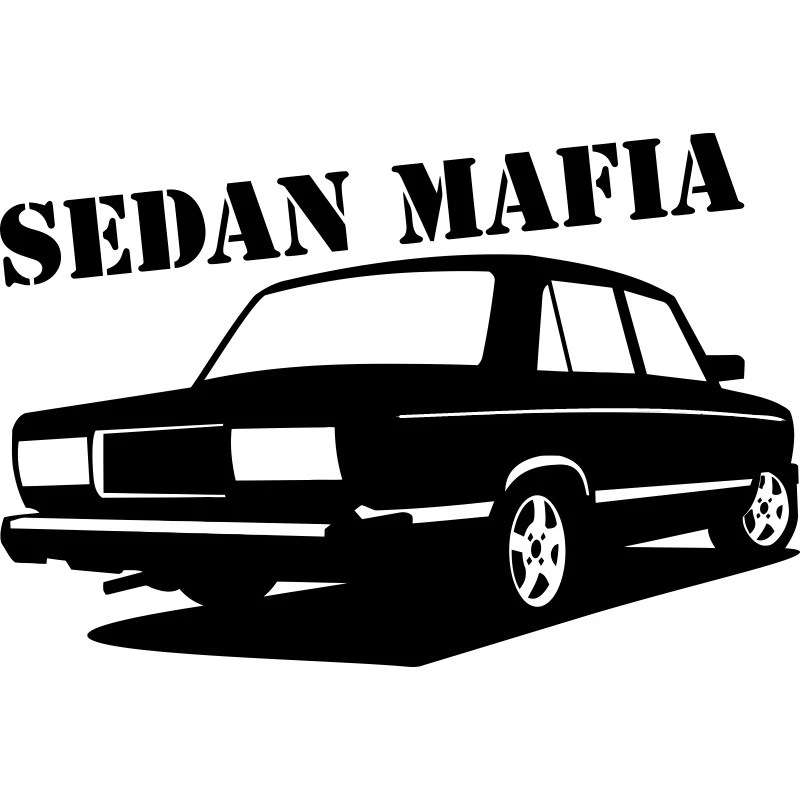 

CK20349# Die-cut Vinyl Decal Sedan Mafia 2105 Car Sticker Waterproof Auto Decors on Car Body Bumper Rear Window