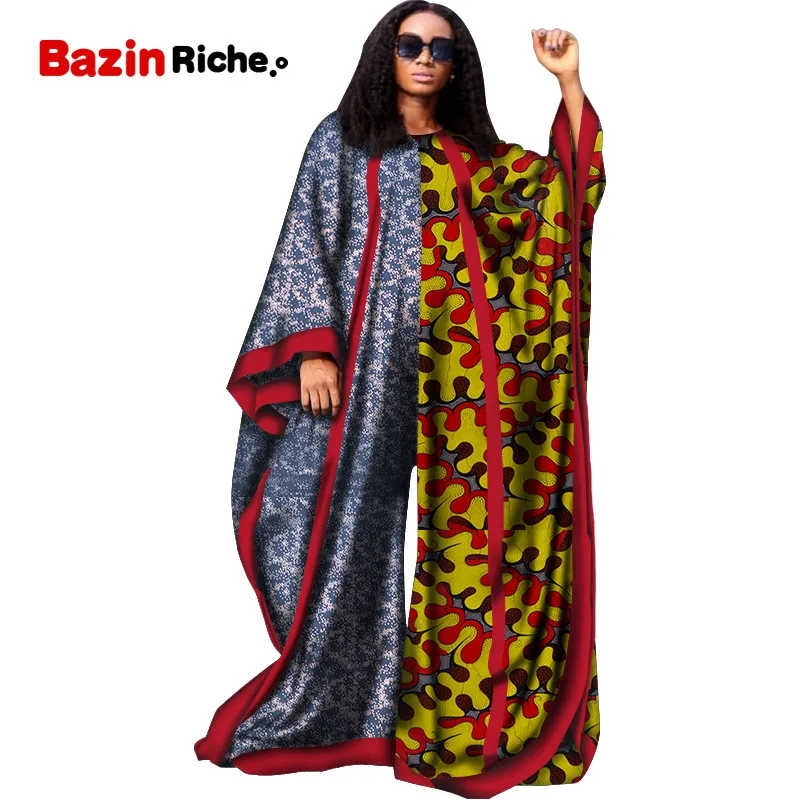 

African Clothing for Women Clothes Bazin Dashiki For Lady Jumpsuit Loose Casual Stylish Jumpsuit WY5352