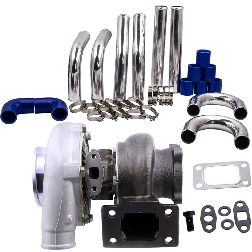 GT30 GT3037 GT3076R T3 фланцевый турбокомпрессор с водяным охлаждением A/R 0 6 82 2 5