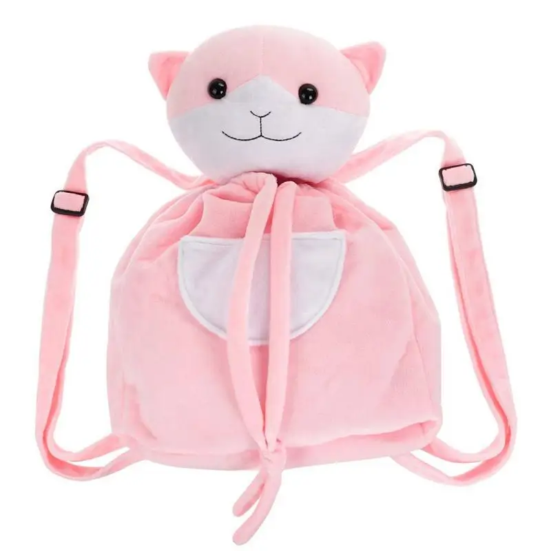

Kid Rucksack Anime Danganronpa 2: Goodbye Despair Cosplay Costume Nanami ChiaKi Cos Backpack Cute Pink Cat Bag Halloween COS