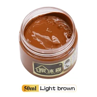 leather cream light brown 50ml leather restoration holes scratch cracks leather sofa bags shoes clothes shoe cream acrylic paint