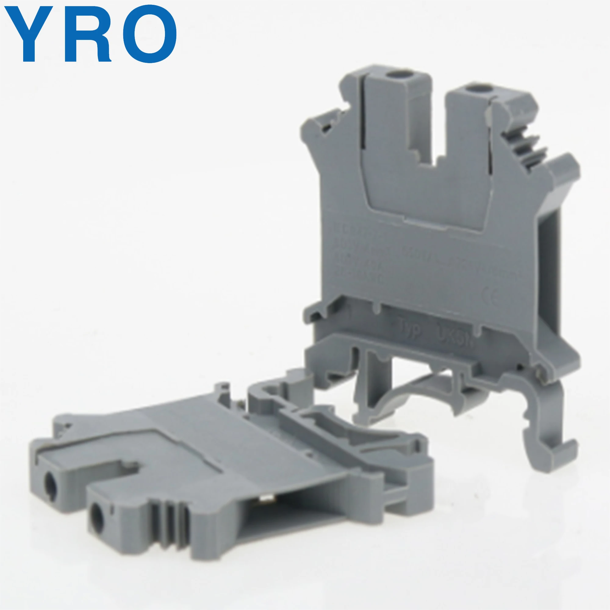 Клеммная колодка на Din рейку магнитный разъем возвратный тип пружинное