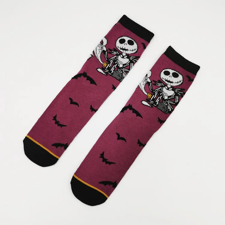 

Role play pure cotton stockings adult stockings Jack Skellington's Nightmare Before Christmas