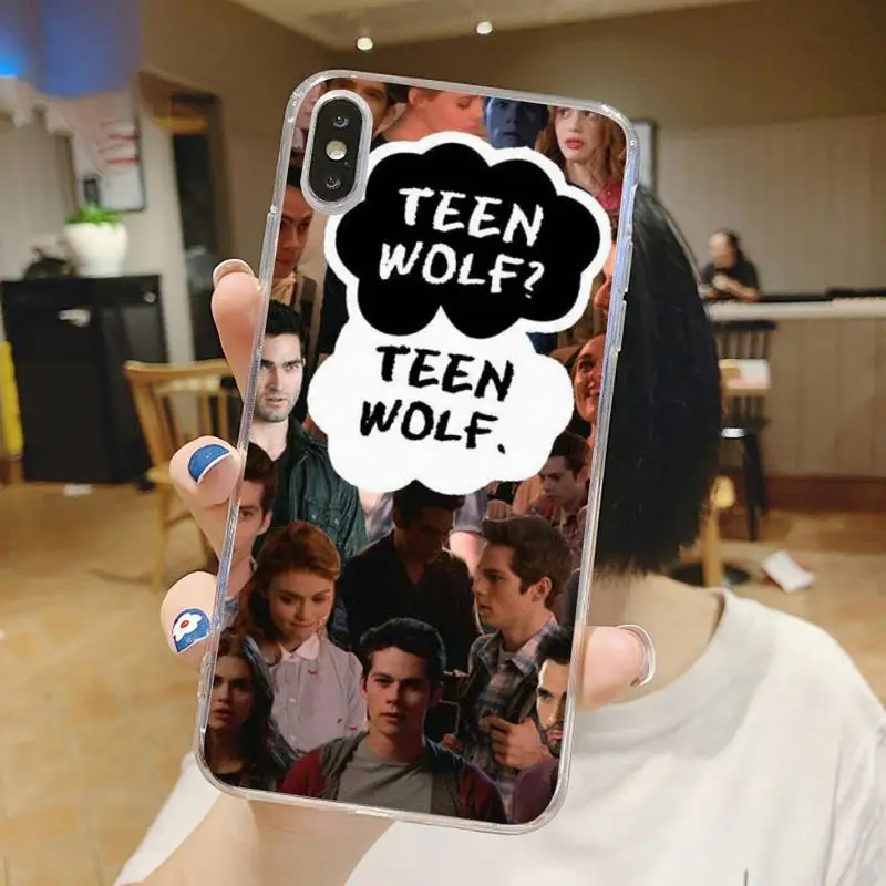 

Teen Wolf Stilinski 24 tv show Phone Case Transparent for iPhone 6 7 8 11 12 s mini pro X XS XR MAX Plus
