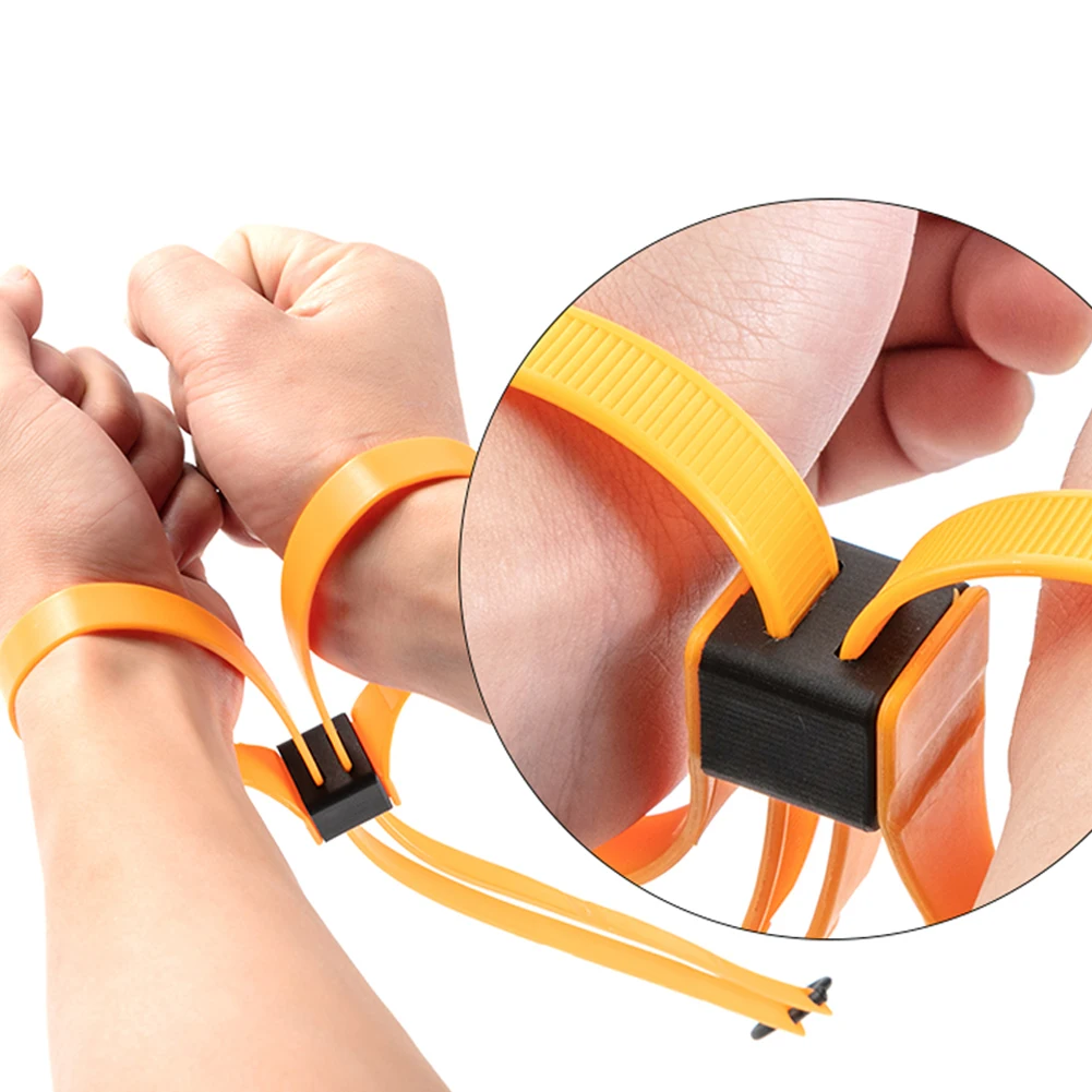 Tactical Plastic Cable Tie Strap Handcuffs CS Sport Decorative Belt TMC Gear Disposable Black Orange Yellow |