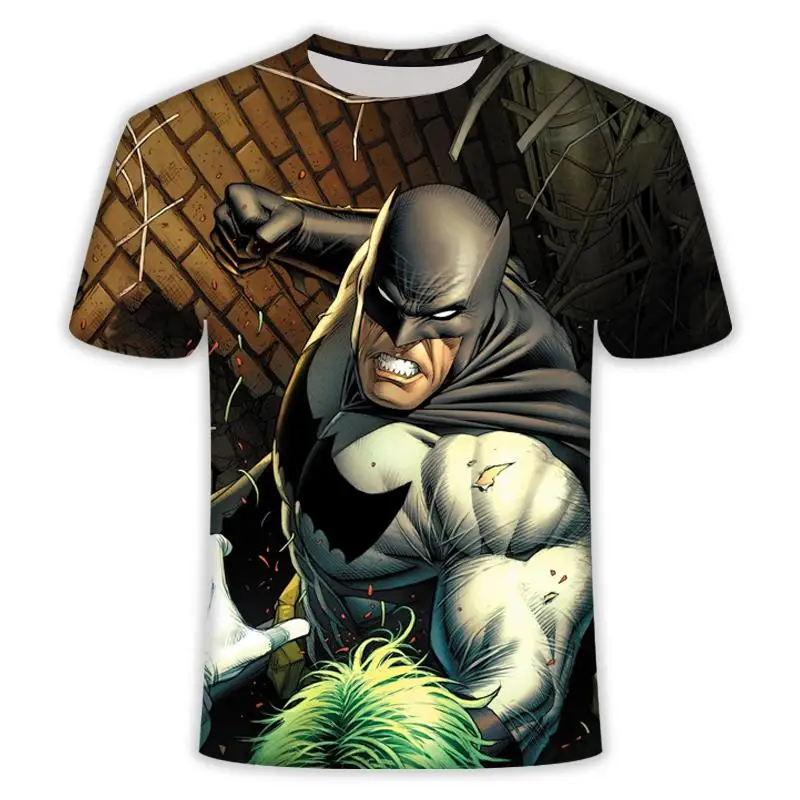 Футболка marvel с Бэтменом капитаном Америкой хит продаж футболка Супермена
