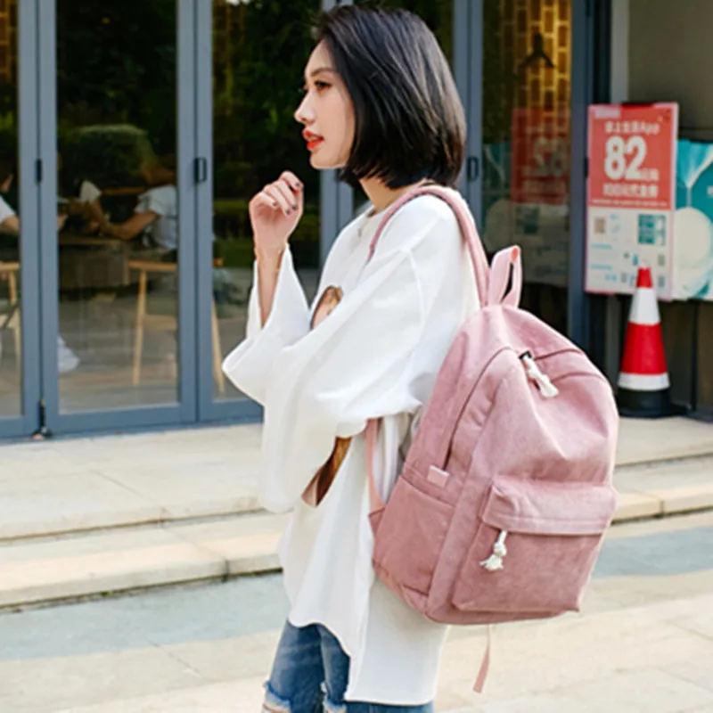 PACGOTH модная вместительная сумка для путешествий повседневный рюкзак однотонный