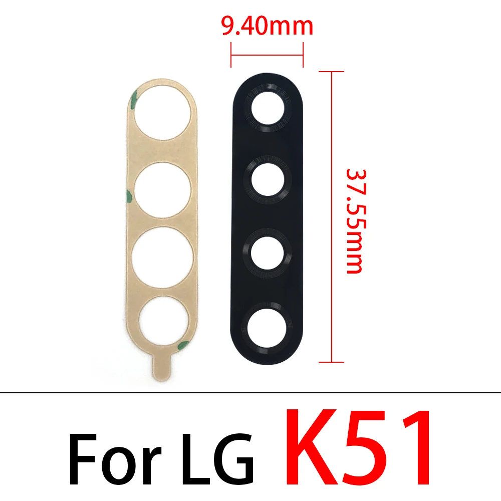 2 шт./лот оригинальное новое стекло для объектива задней камеры LG Google Nexus 5X K51 K62 Plus