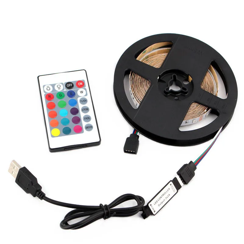 Светодиодная лента с дистанционным управлением 5 в пост. Тока 0 м 1 2 м|Светодиодные