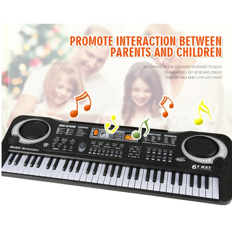 Музыкальные инструменты игрушки с микрофоном Обучающие Развивающие для детей