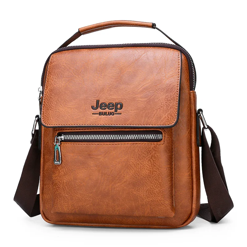 Роскошные брендовые новые мужские сумки модная деловая сумка через плечо для