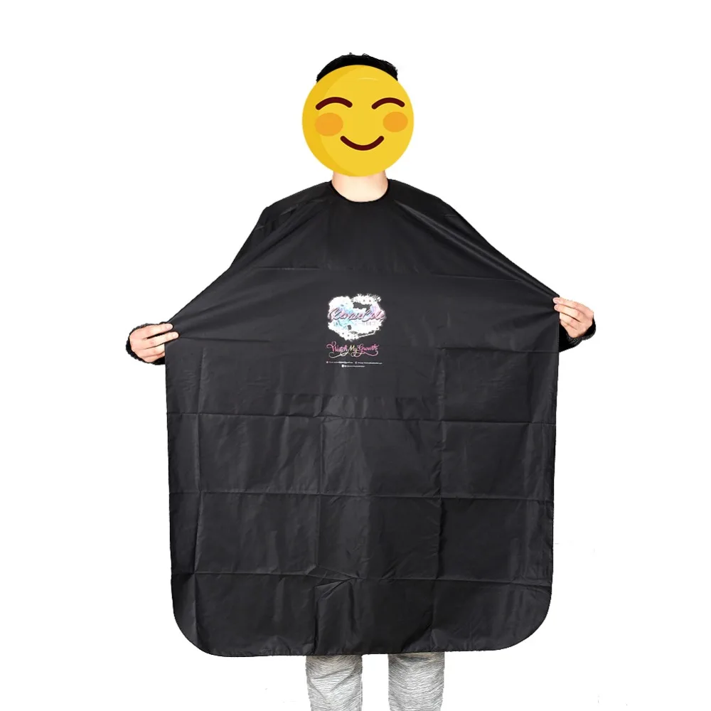 Изготовленным на заказ логосом накидка салона парикмахерской салонная платье