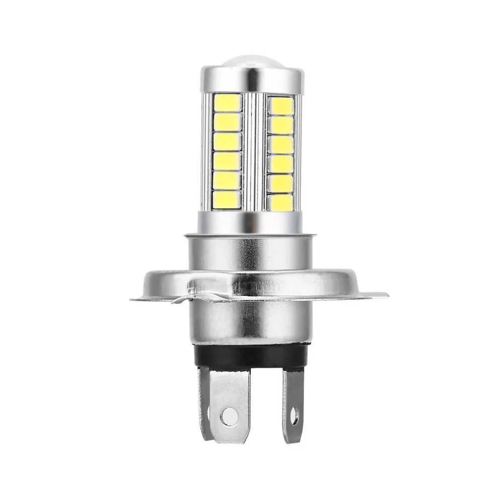 H4 33SMD 5630 светодиодный супер яркий белый автомобильный головной светильник источник дневного движения светильник s лампа светодиодный 12 в 8 Вт автомобиль