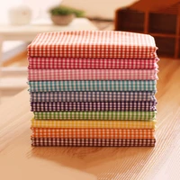 rainbow plaid yarn dyed muslin cotton fabric for sewing shirt clothes skirt diy quilting fabric per half meter