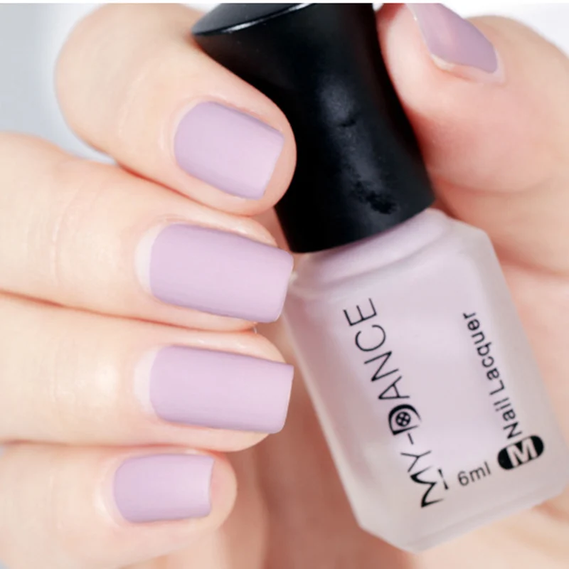 

Women Matte Nail Polish DIY Art Long Lasting Satin Manicure Non-toxic Fashion Makeup FOU99