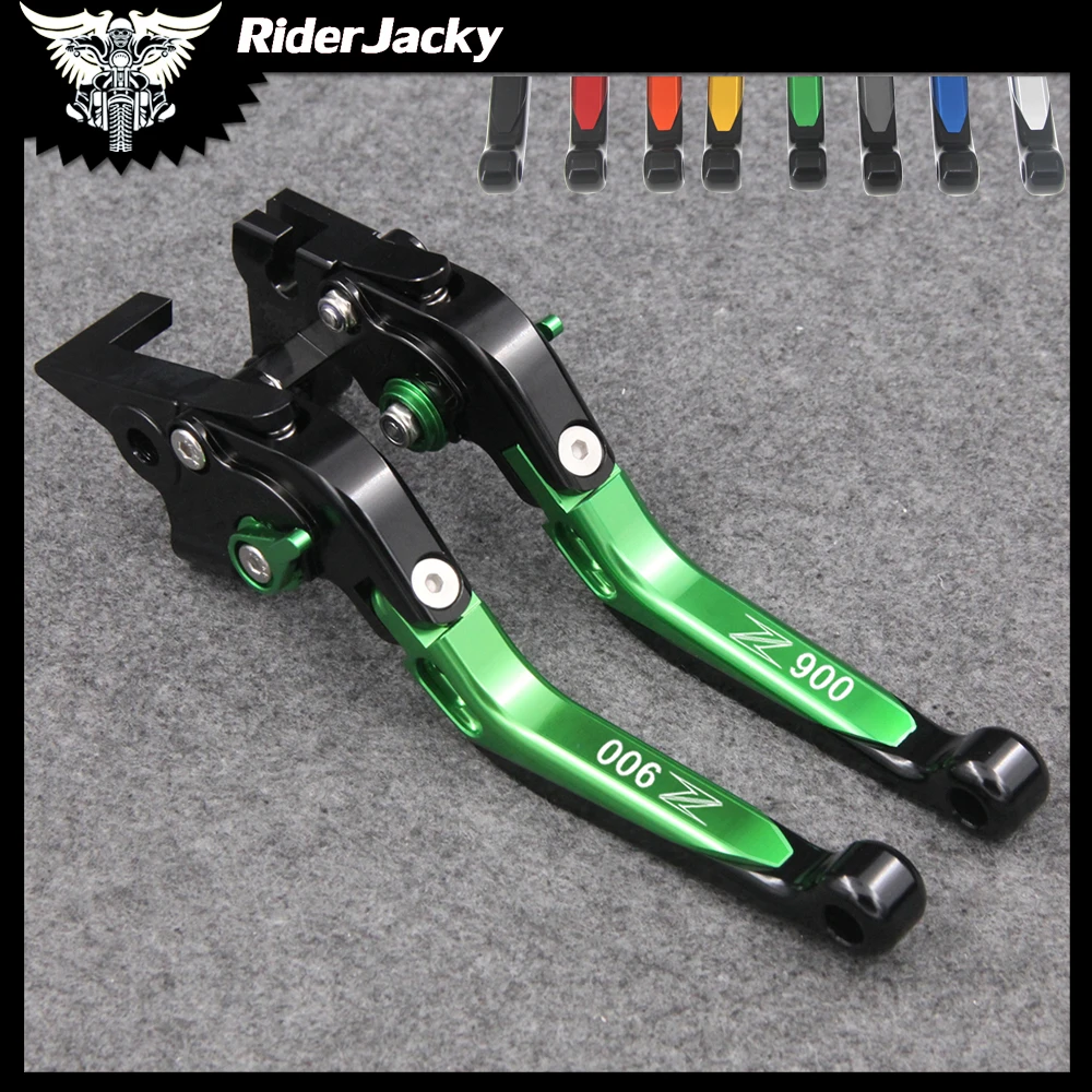 

Складные Выдвижные рычаги тормоза мотоцикла RiderJacky для Kawasaki Z 900 Z900 2017-2018