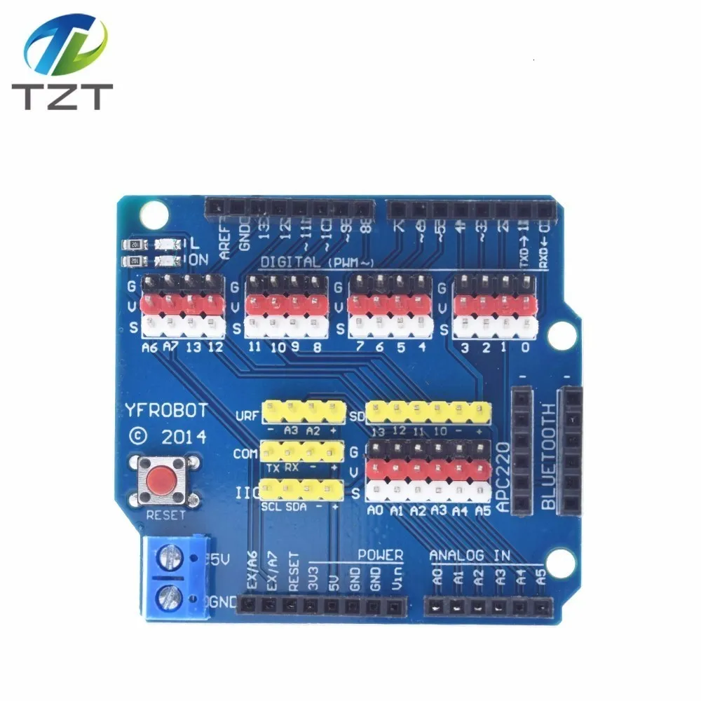 Плата расширения V5 для сенсорного экрана Arduino UNO R3 V5.0 щит электронного модуля