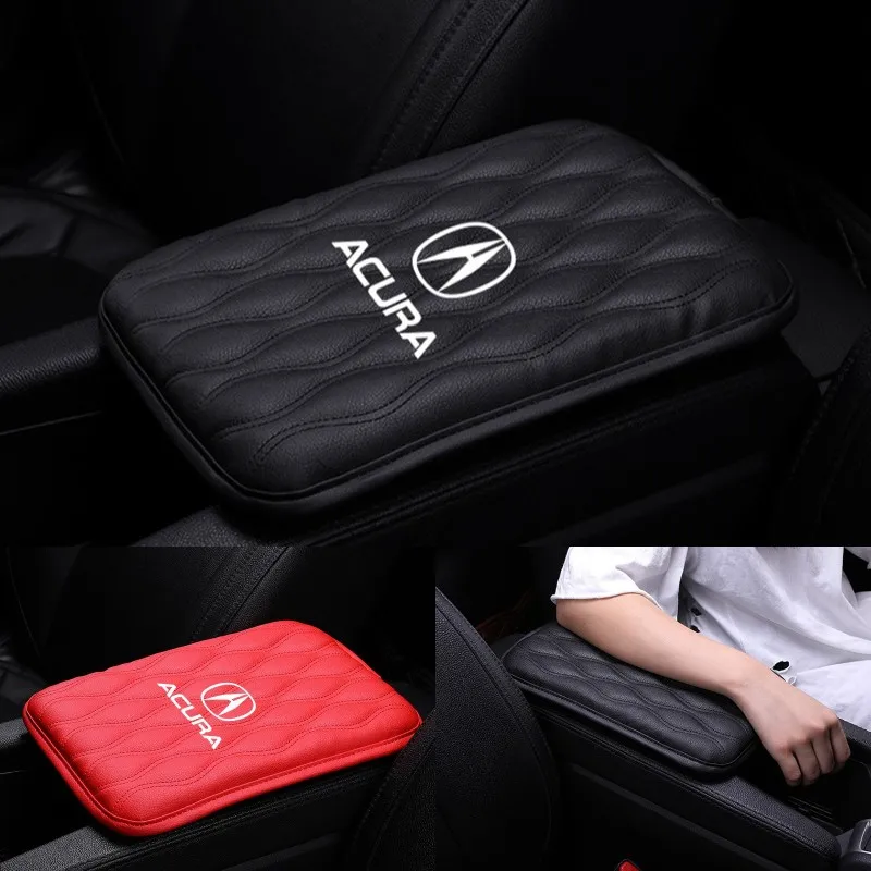 Car Armrest Mat Armrests Storage Box Pad for Acura Tl Tsx Rsx Integra Rdx Nsx Rlx CDX MDX RDX ZDX TL TLX Interior Accessories |