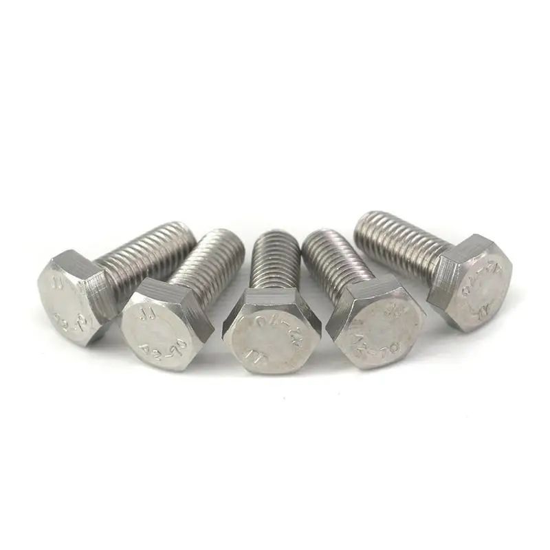 10 шт. M8x20mm 304 нержавеющая сталь наружные шестигранные винты болты DIN933 для