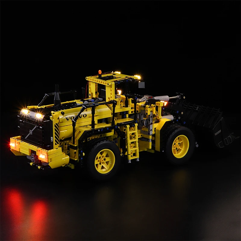 

The LED Light for 42030 tech Volvo L350F wheel loader Building Blocks Bricks (only lights with Battery box)