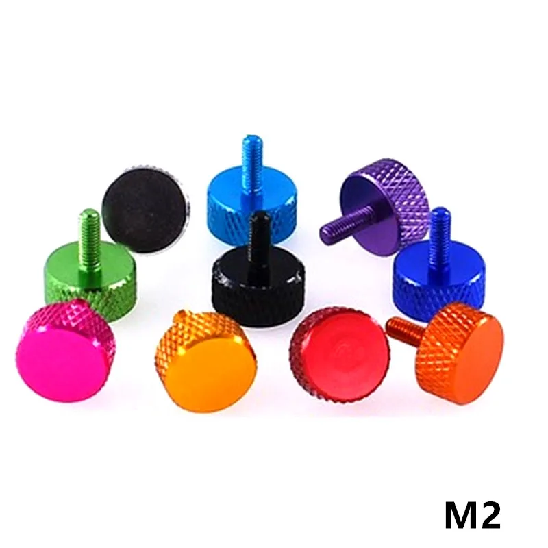 

M2 Colorful Aluminum Alloy Decorative Screw for RC Airplane Model Screws