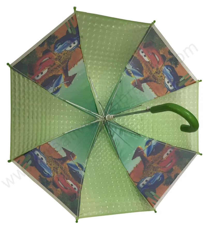 Ветрозащитный детский зонтик из стеклопластика с автооткрытием и защитой от
