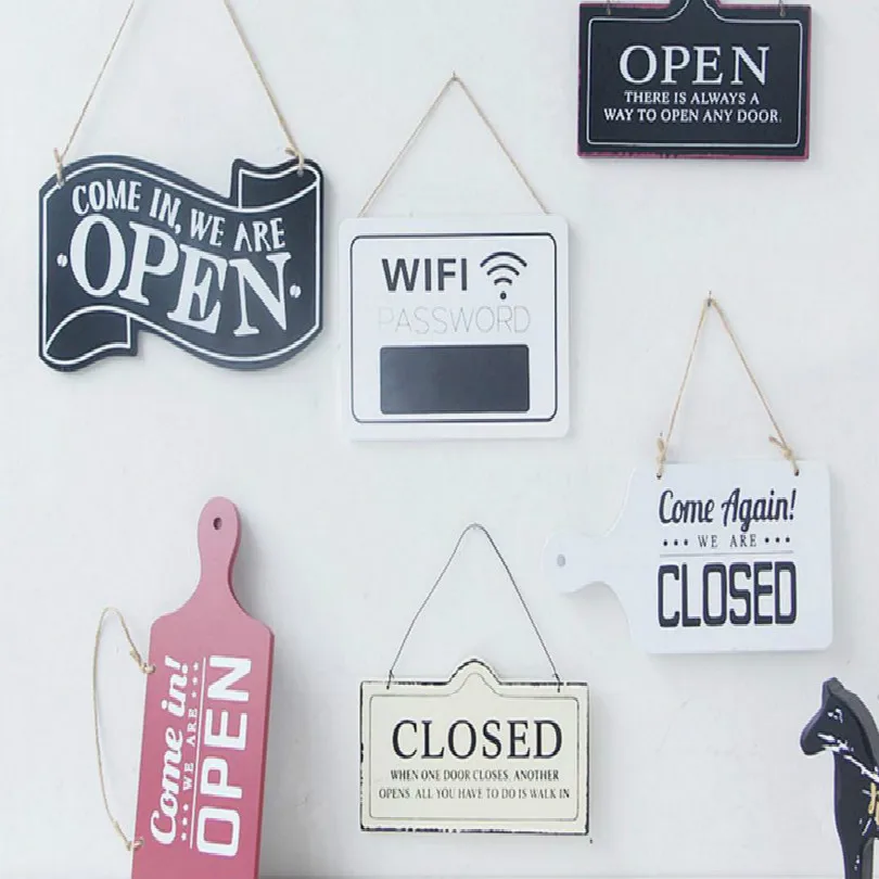 

Дверной номер для офиса, гостиницы, магазина, ресторана с Wi-Fi-паролем