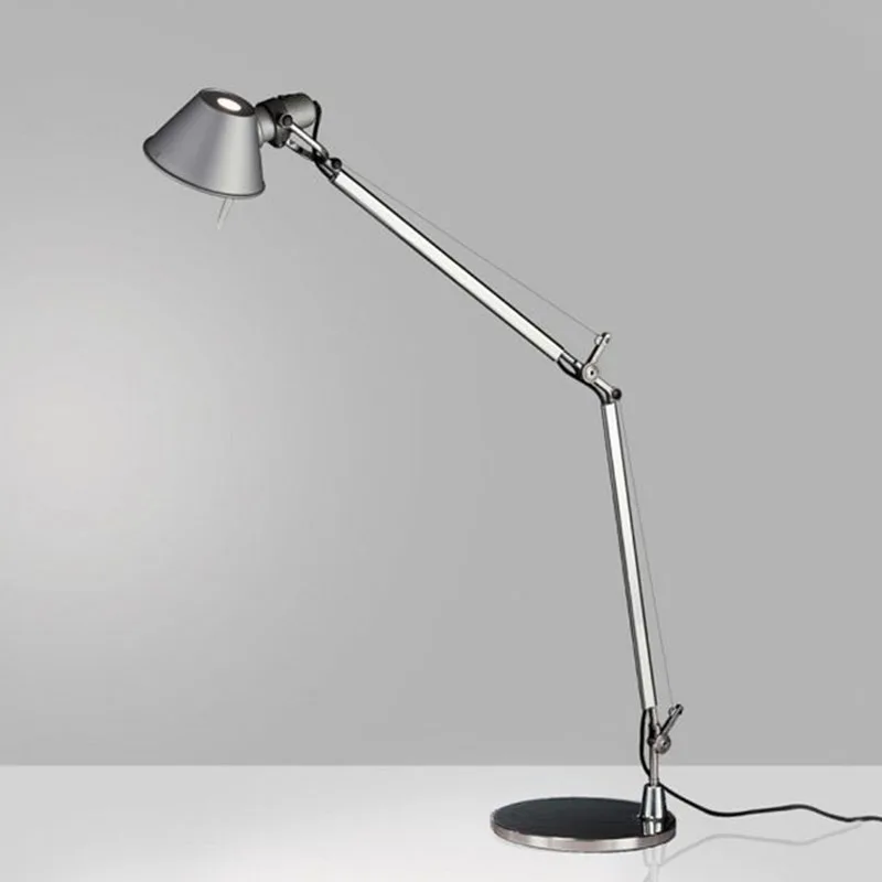 

Lampara De Mesa Modern Table Lamp Swing Long Arm Tafellamp Lampe De Chevet Abajur Para Quarto Living Room Bedside Luxury Light