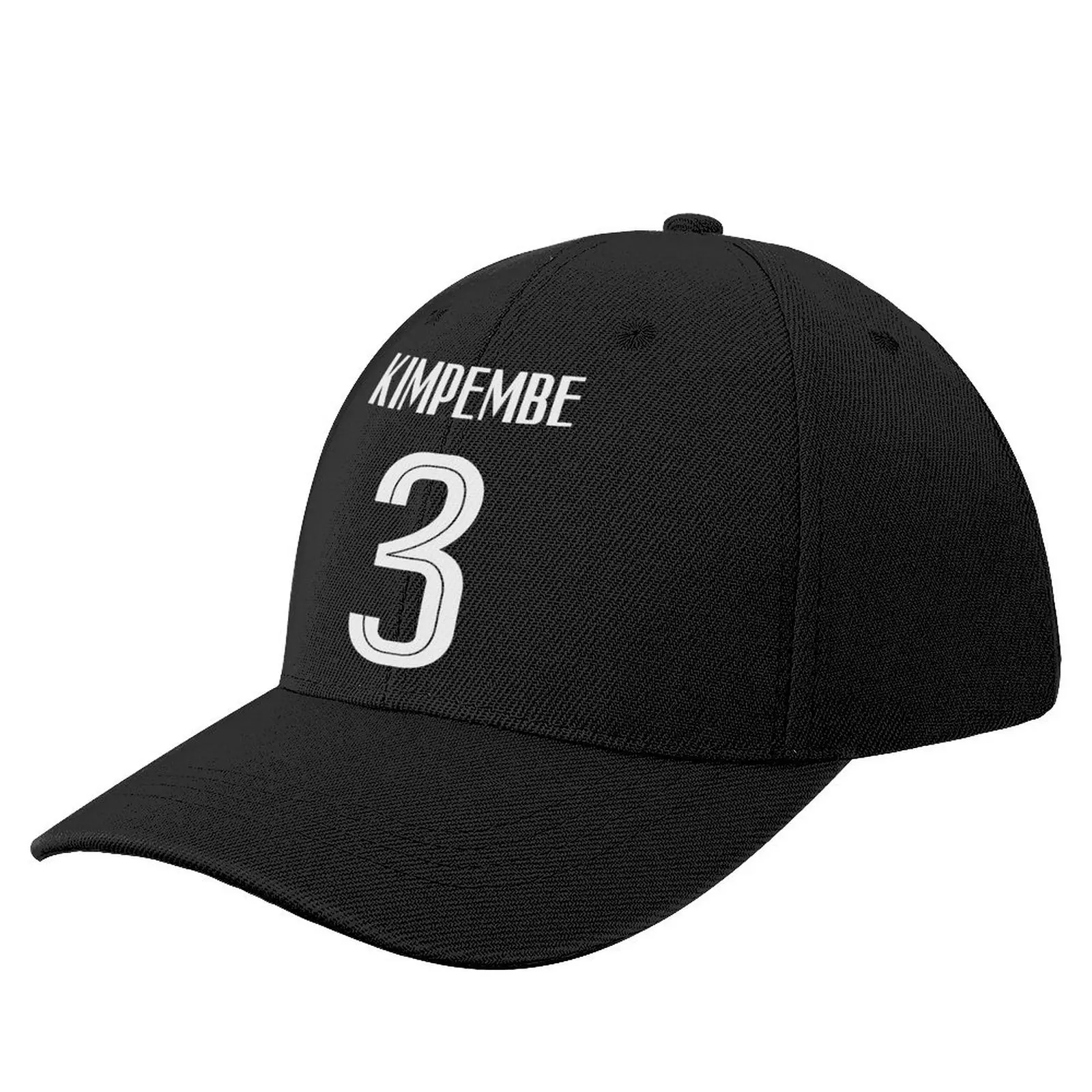 

Men Women Hat 3 Presnel Kimpembe Baseball Cap Wild Sun Shade Peaked Hats Adjustable Caps for Fans 100% Polyester