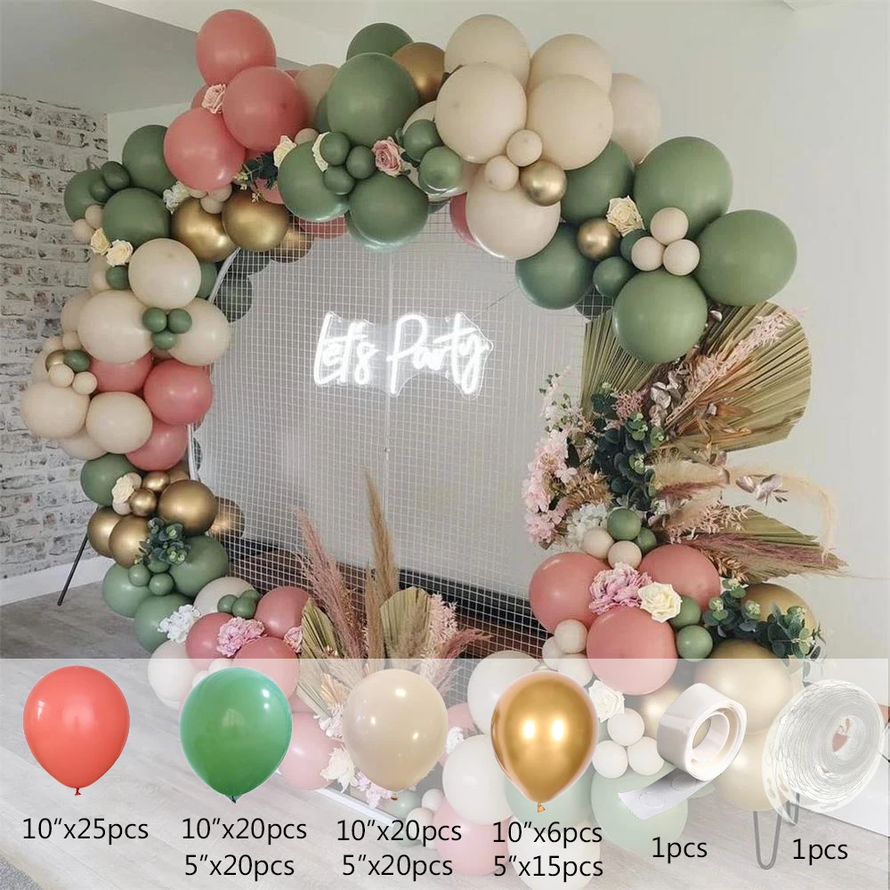 

Зеленый воздушный шар в стиле авокадо, ретро, розовый латексный фотографический гелиевый декор для свадьбы, дня рождения, праздника для буд...